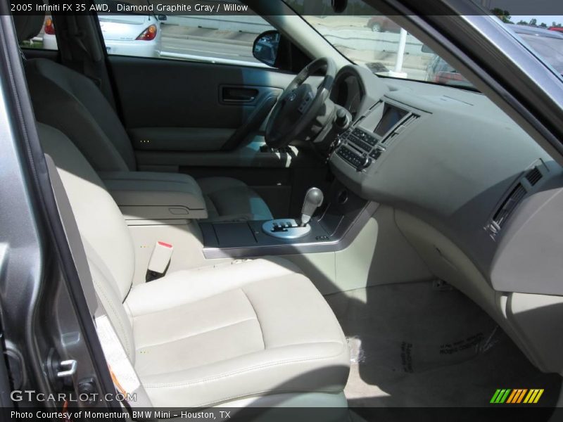 Diamond Graphite Gray / Willow 2005 Infiniti FX 35 AWD