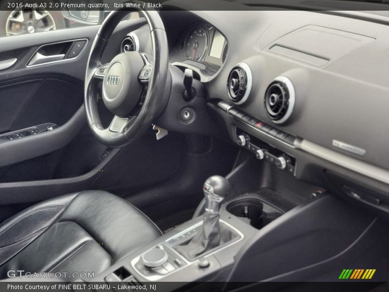 Ibis White / Black 2016 Audi A3 2.0 Premium quattro