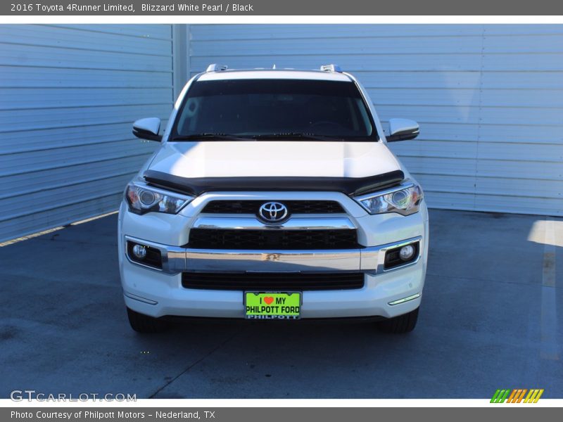 Blizzard White Pearl / Black 2016 Toyota 4Runner Limited