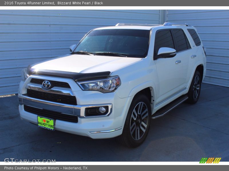 Blizzard White Pearl / Black 2016 Toyota 4Runner Limited