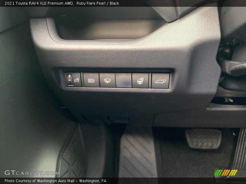 Ruby Flare Pearl / Black 2021 Toyota RAV4 XLE Premium AWD