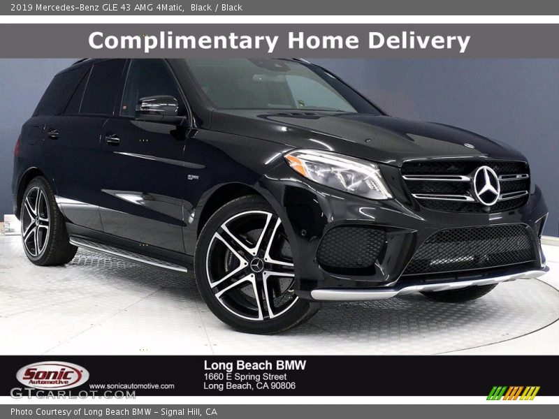Black / Black 2019 Mercedes-Benz GLE 43 AMG 4Matic