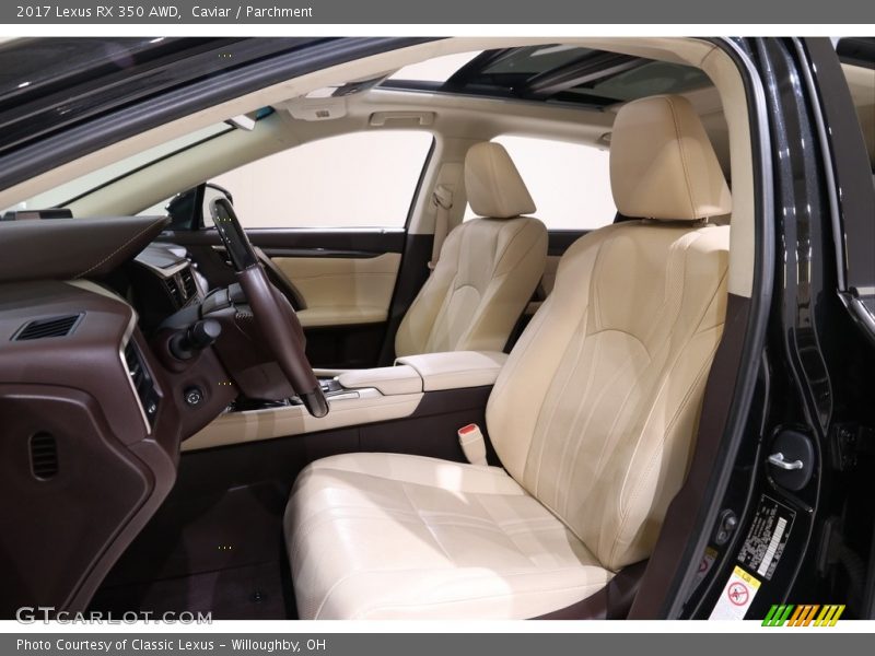 Caviar / Parchment 2017 Lexus RX 350 AWD