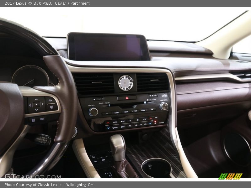 Caviar / Parchment 2017 Lexus RX 350 AWD