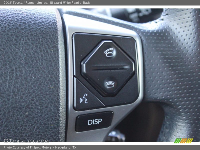 Blizzard White Pearl / Black 2016 Toyota 4Runner Limited