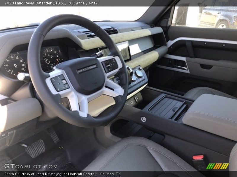 Dashboard of 2020 Defender 110 SE
