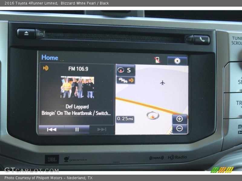 Blizzard White Pearl / Black 2016 Toyota 4Runner Limited