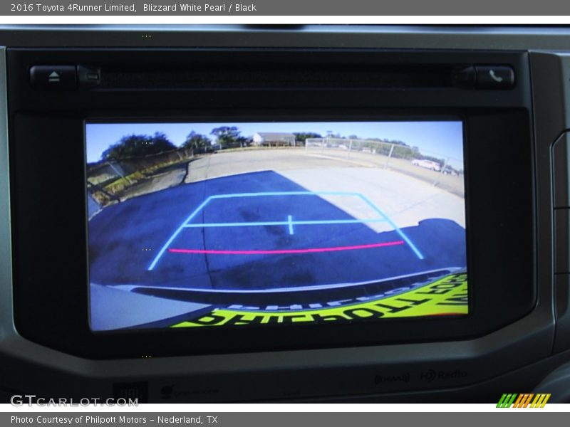 Blizzard White Pearl / Black 2016 Toyota 4Runner Limited