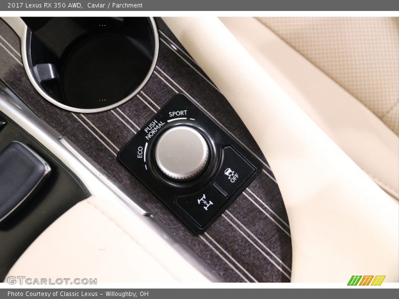 Caviar / Parchment 2017 Lexus RX 350 AWD