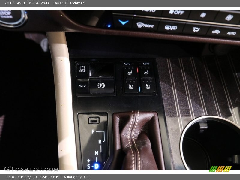 Caviar / Parchment 2017 Lexus RX 350 AWD