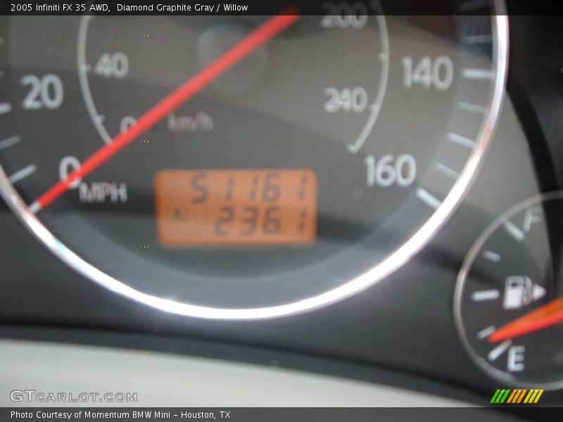 Diamond Graphite Gray / Willow 2005 Infiniti FX 35 AWD