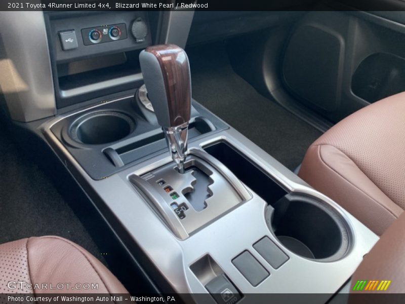 Blizzard White Pearl / Redwood 2021 Toyota 4Runner Limited 4x4