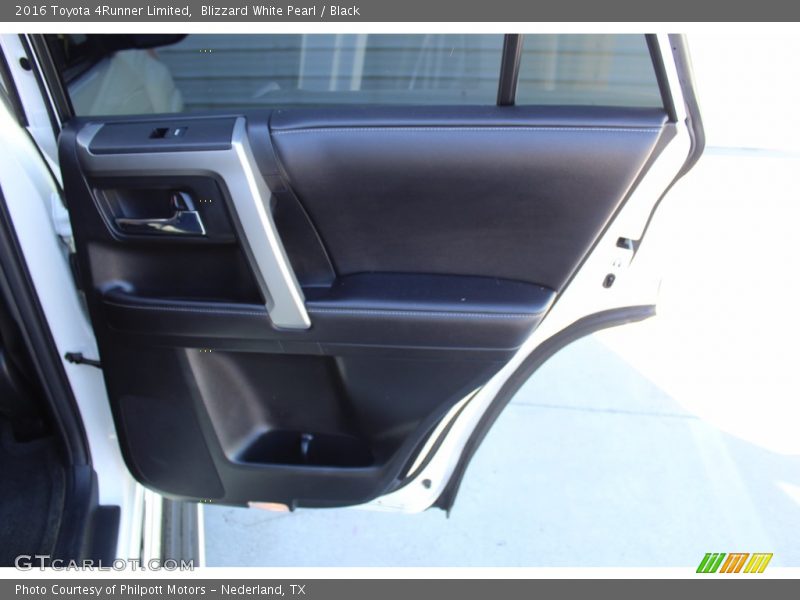 Blizzard White Pearl / Black 2016 Toyota 4Runner Limited