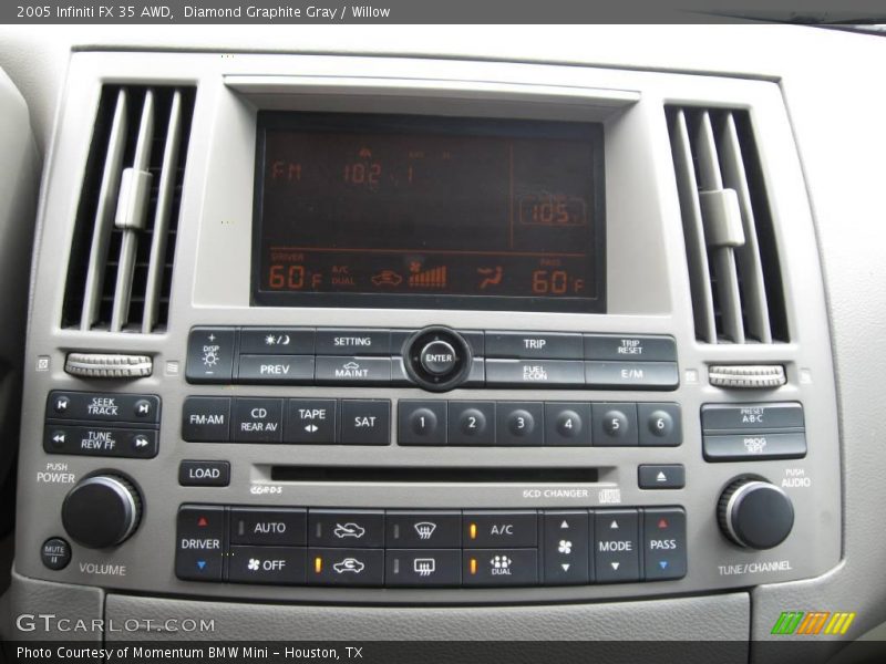 Diamond Graphite Gray / Willow 2005 Infiniti FX 35 AWD