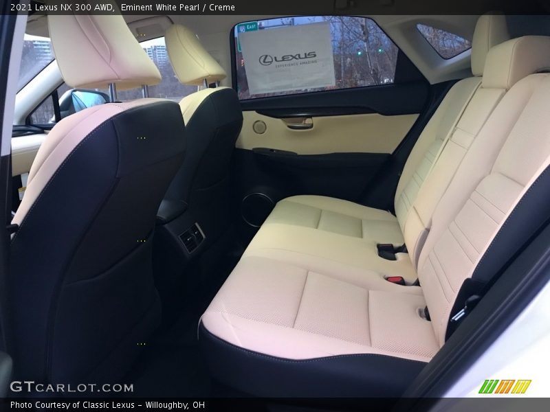 Eminent White Pearl / Creme 2021 Lexus NX 300 AWD