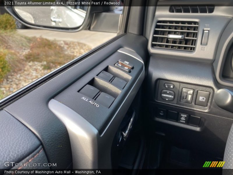 Blizzard White Pearl / Redwood 2021 Toyota 4Runner Limited 4x4