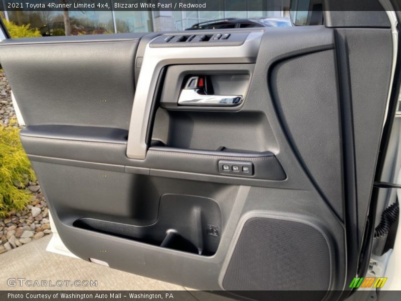 Blizzard White Pearl / Redwood 2021 Toyota 4Runner Limited 4x4