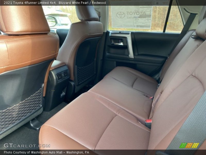 Blizzard White Pearl / Redwood 2021 Toyota 4Runner Limited 4x4