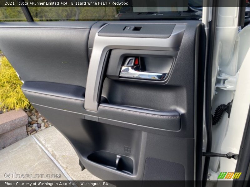 Blizzard White Pearl / Redwood 2021 Toyota 4Runner Limited 4x4