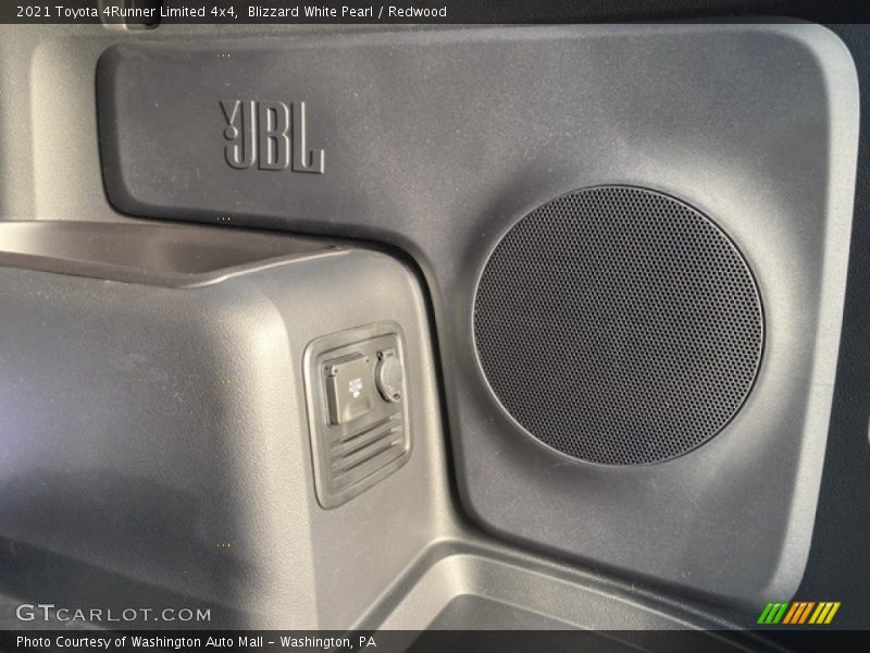 Blizzard White Pearl / Redwood 2021 Toyota 4Runner Limited 4x4