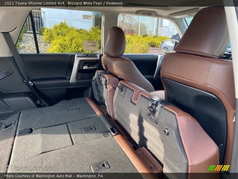Blizzard White Pearl / Redwood 2021 Toyota 4Runner Limited 4x4