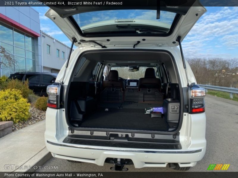 Blizzard White Pearl / Redwood 2021 Toyota 4Runner Limited 4x4