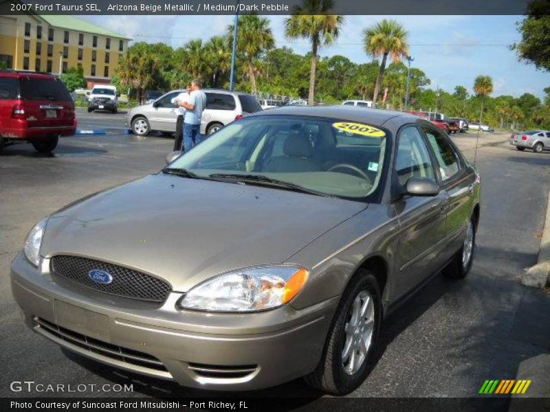 Arizona Beige Metallic / Medium/Dark Pebble 2007 Ford Taurus SEL