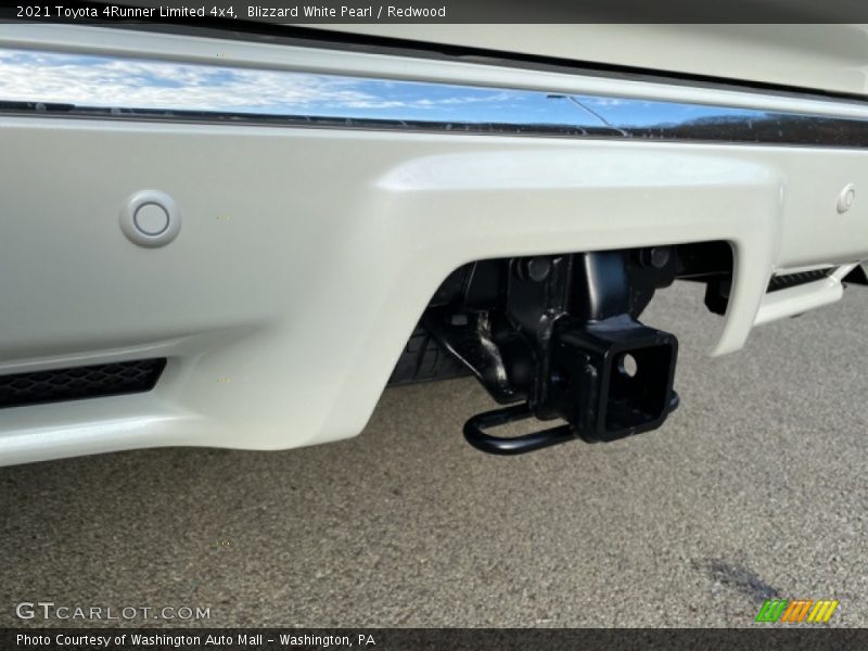 Blizzard White Pearl / Redwood 2021 Toyota 4Runner Limited 4x4