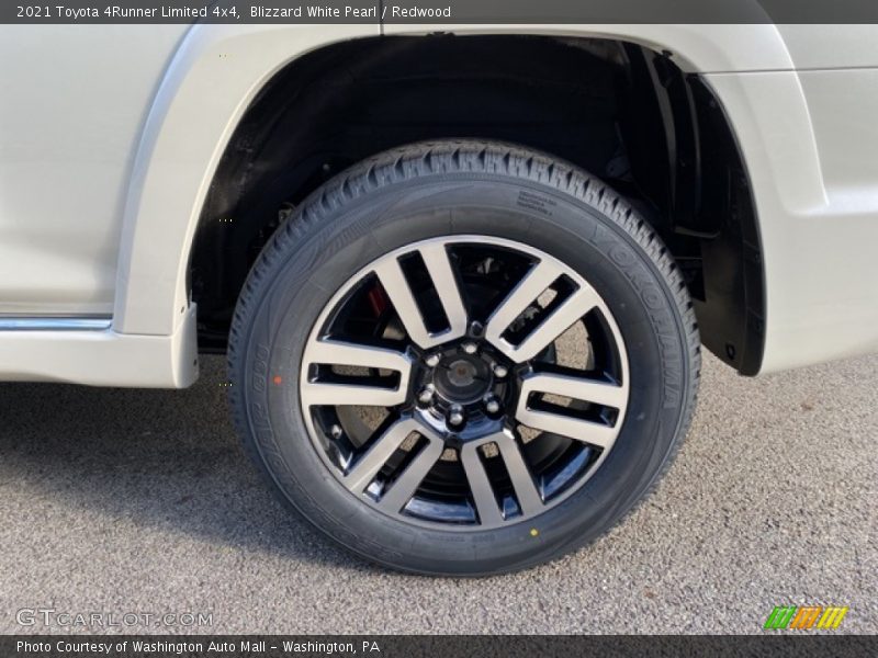 Blizzard White Pearl / Redwood 2021 Toyota 4Runner Limited 4x4