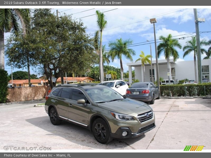 Wilderness Green Metallic / Java Brown 2019 Subaru Outback 3.6R Touring