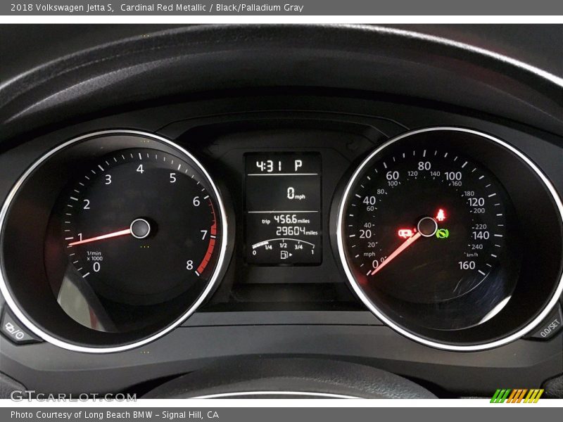  2018 Jetta S S Gauges