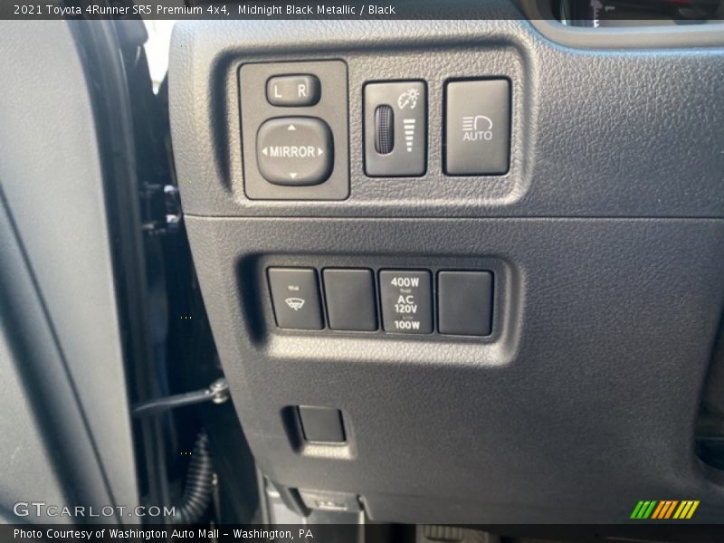 Midnight Black Metallic / Black 2021 Toyota 4Runner SR5 Premium 4x4