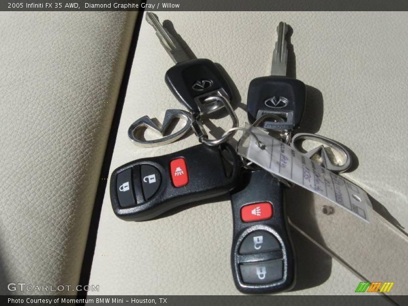 Diamond Graphite Gray / Willow 2005 Infiniti FX 35 AWD