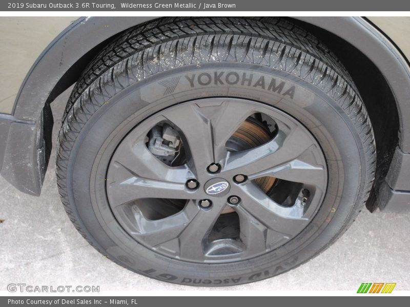 Wilderness Green Metallic / Java Brown 2019 Subaru Outback 3.6R Touring