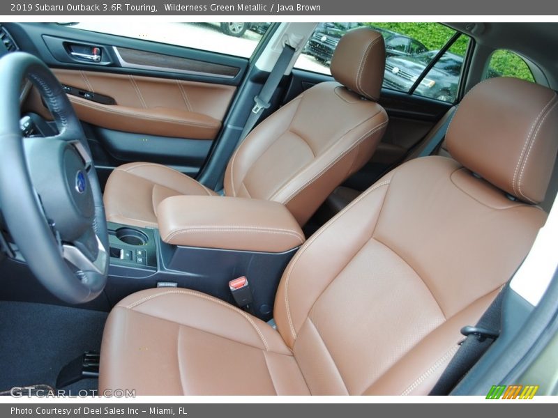 Wilderness Green Metallic / Java Brown 2019 Subaru Outback 3.6R Touring