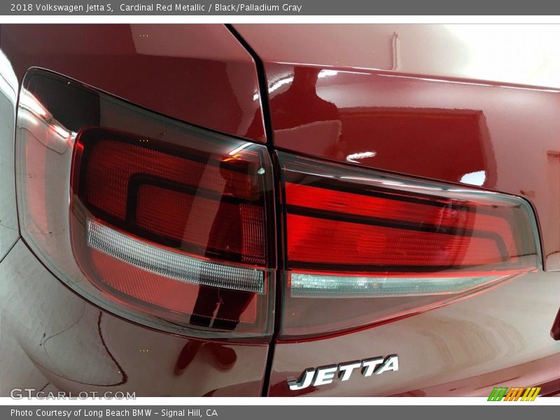 Cardinal Red Metallic / Black/Palladium Gray 2018 Volkswagen Jetta S