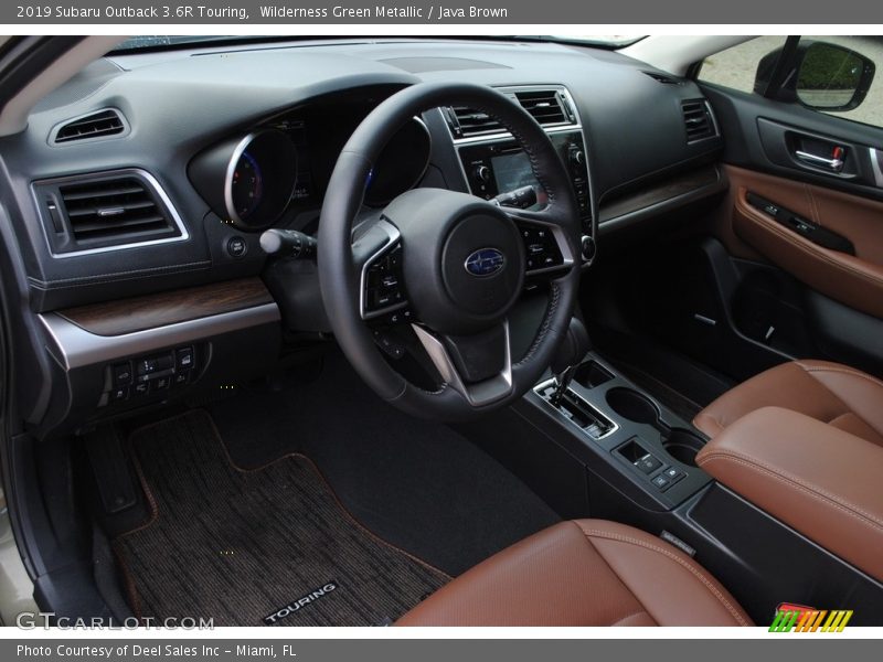 Wilderness Green Metallic / Java Brown 2019 Subaru Outback 3.6R Touring