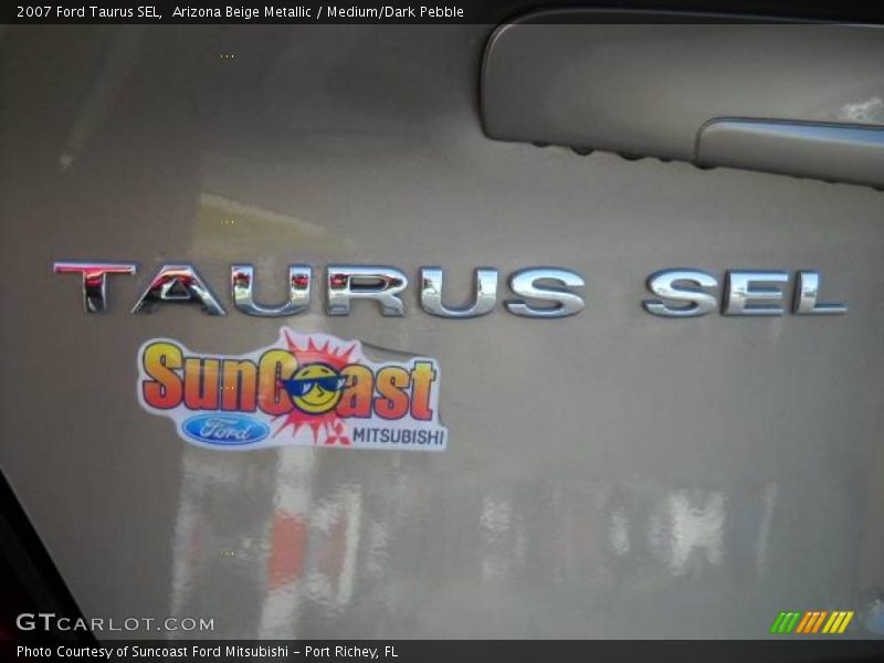 Arizona Beige Metallic / Medium/Dark Pebble 2007 Ford Taurus SEL