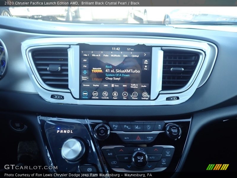Brilliant Black Crystal Pearl / Black 2020 Chrysler Pacifica Launch Edition AWD