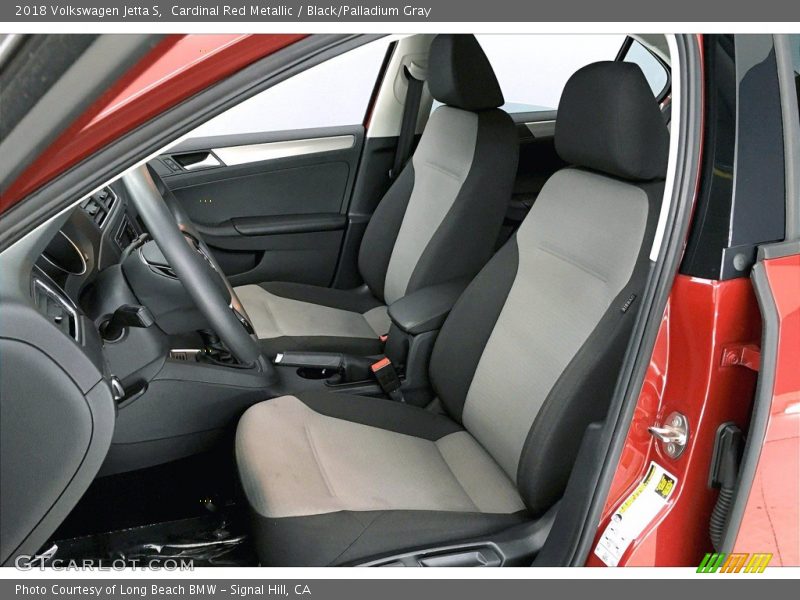  2018 Jetta S Black/Palladium Gray Interior