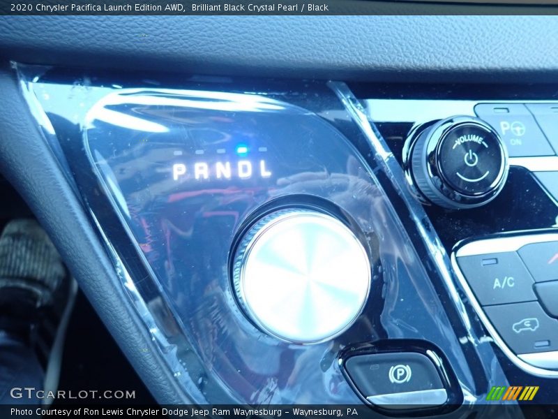 Brilliant Black Crystal Pearl / Black 2020 Chrysler Pacifica Launch Edition AWD