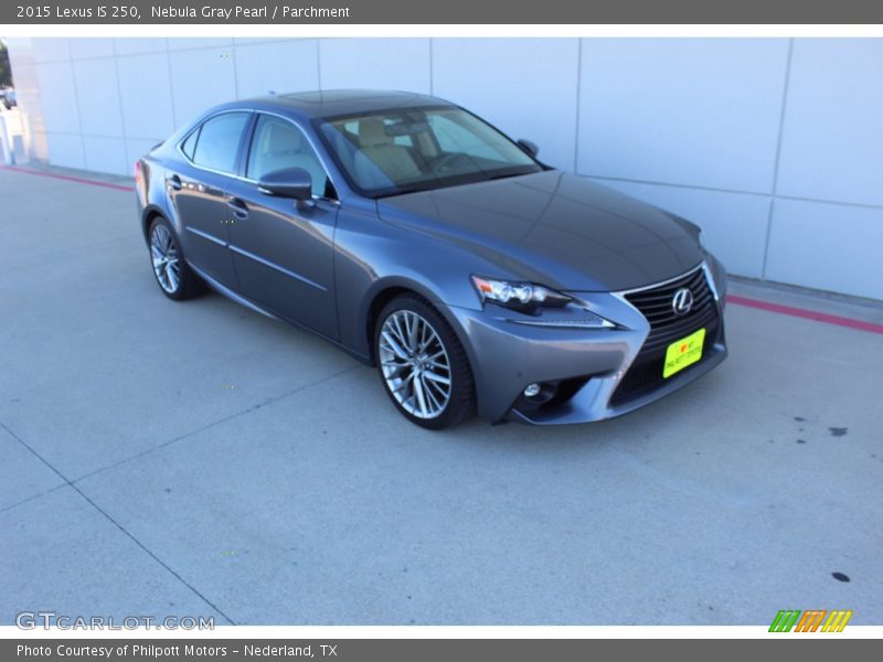 Nebula Gray Pearl / Parchment 2015 Lexus IS 250