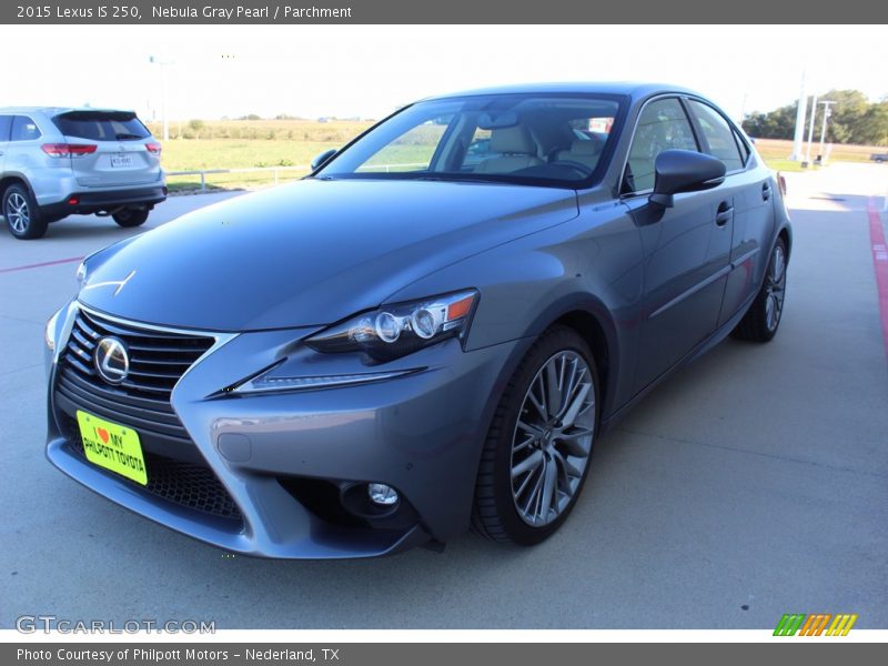 Nebula Gray Pearl / Parchment 2015 Lexus IS 250