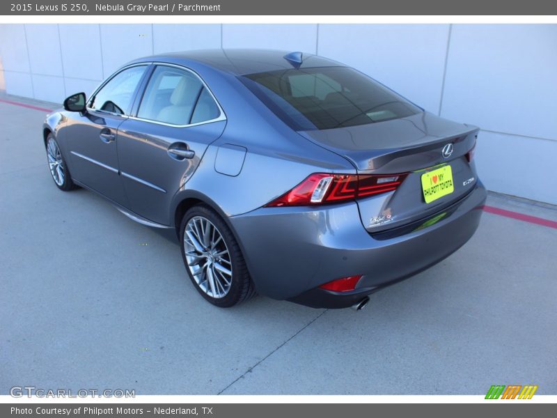 Nebula Gray Pearl / Parchment 2015 Lexus IS 250