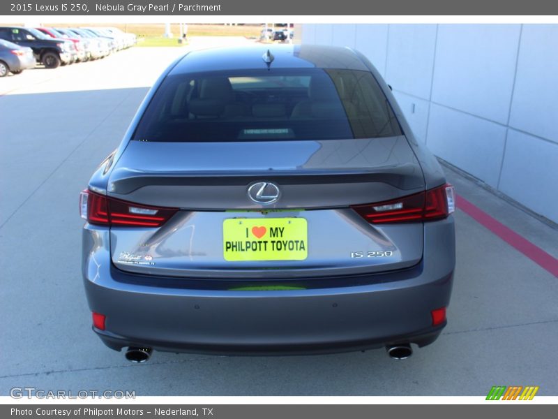 Nebula Gray Pearl / Parchment 2015 Lexus IS 250