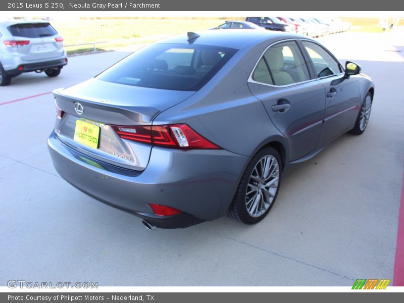 Nebula Gray Pearl / Parchment 2015 Lexus IS 250