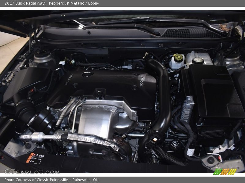 Pepperdust Metallic / Ebony 2017 Buick Regal AWD
