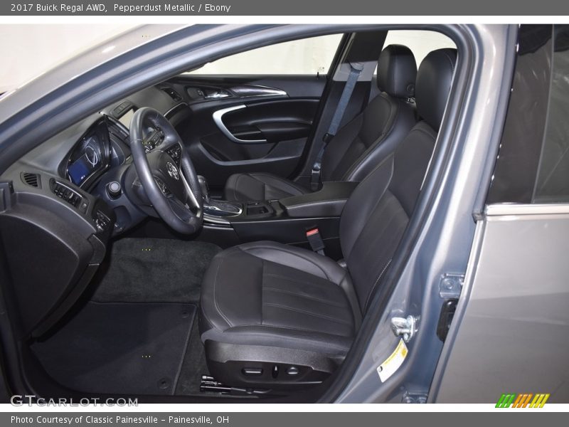 Pepperdust Metallic / Ebony 2017 Buick Regal AWD