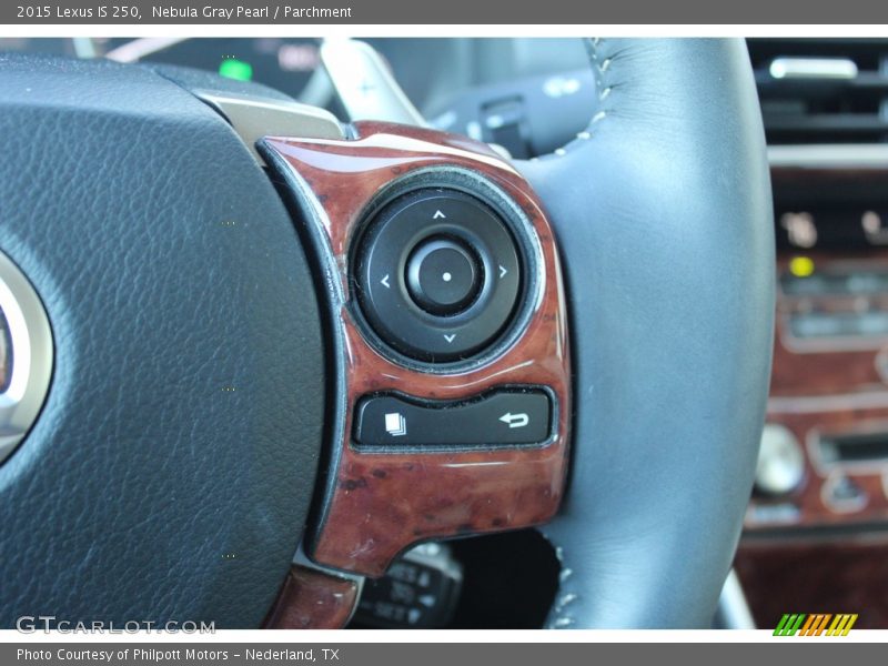 Nebula Gray Pearl / Parchment 2015 Lexus IS 250