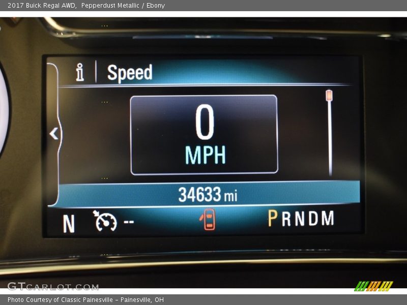 Pepperdust Metallic / Ebony 2017 Buick Regal AWD